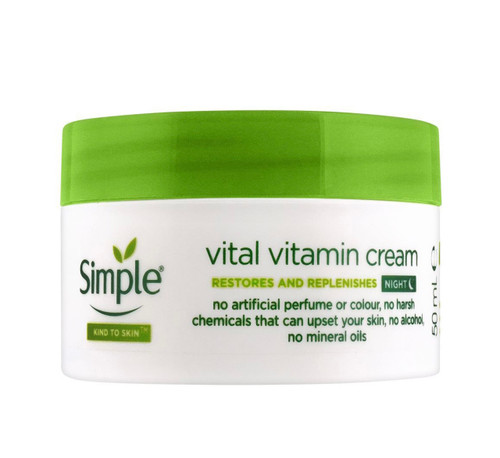 کرم شب ویتامینه Vital Vitamin سیمپل
