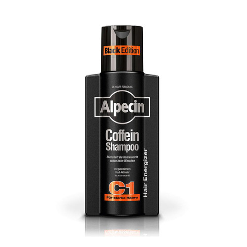 شامپو آلپسین مشکی اصل ضد ریزش سری بلک ادیشن Alpecin Coffein C1 Shampoo Dark Edition