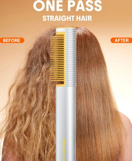برس حرارتی صافکننده برقی شیگلم مدل sleek Chic | تضمین اصالت کالا
