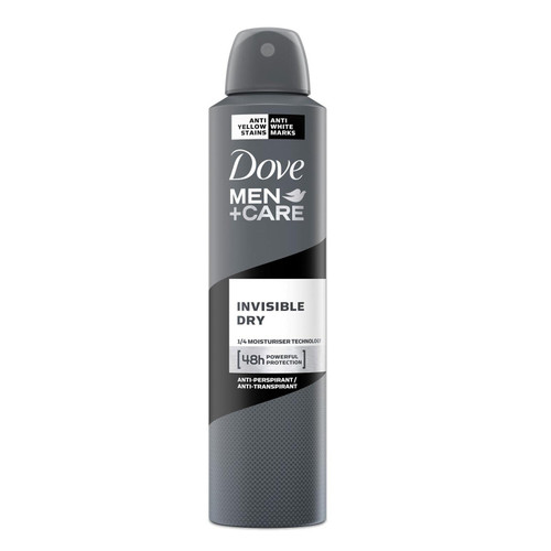 اسپری ضد تعریق مردانه داو مدل Invisible dry حجم 250 میلی لیتر اورجینال