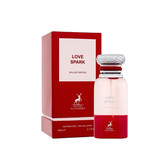 ادکلن زنانه الحمبرا مدل love spark (لاو اسپارک )مشابه تام فورد الکتریک چری حجم ۸۰ میلی لیتر اورجینال | تضمین اصالت
