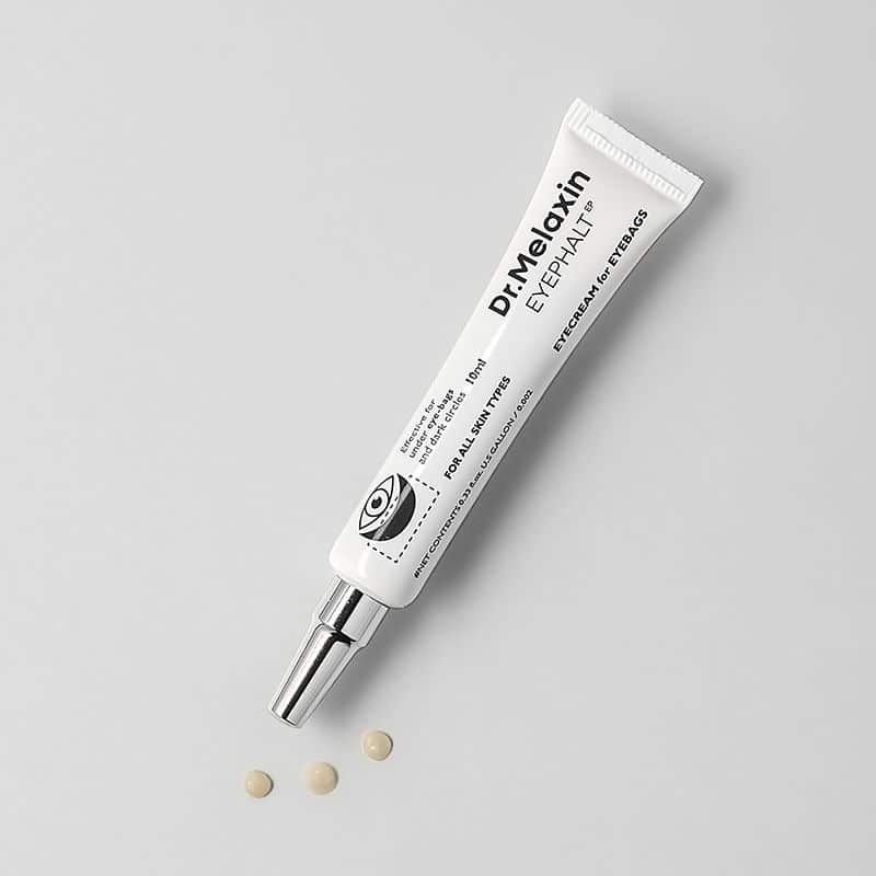 کرم دور چشم Dr. Melaxin Eyephalt Eyebag Cream | ضد پف، روشن‌کننده و لیفت دور چشم | حجم ۱۰ میل اورجینال