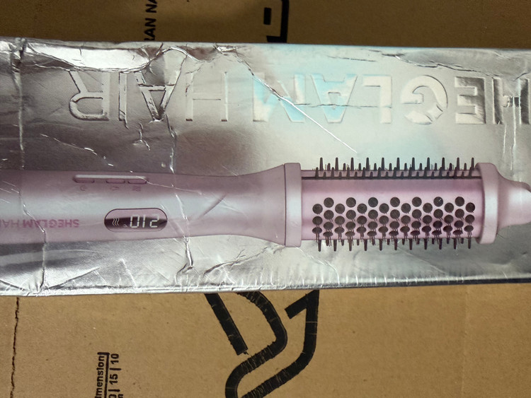 برس حرارتی نانو بخار مو سایز ۳۸ میل شیگلم SHEGLAM Hydra Shot Steam Blowout Brush Pro | برس سشوار و حالتدهنده 4 در 1